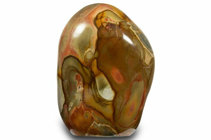 Free-Standing, Polished Polychrome Jasper - Madagascar #323630